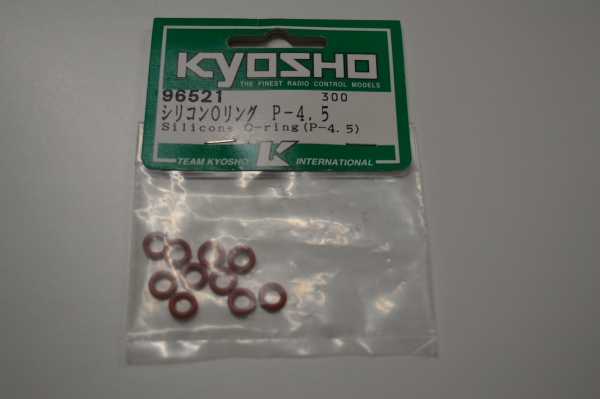 Kyosho Silicone O-Ring 4.5 | 10 pieces #ORG045 / 96521