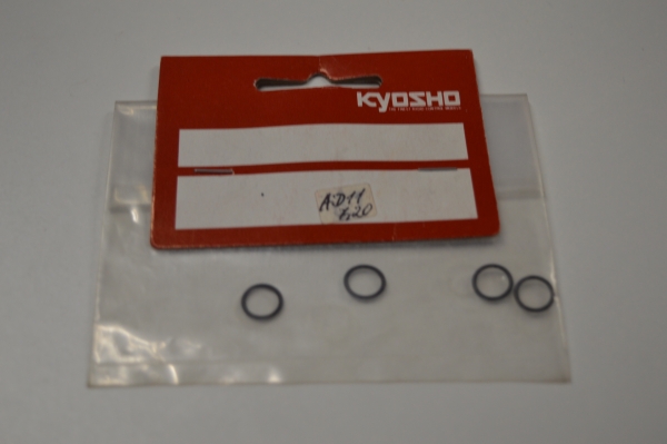 Kyosho O-Rings | 7mm inner | 4 pieces #AD11