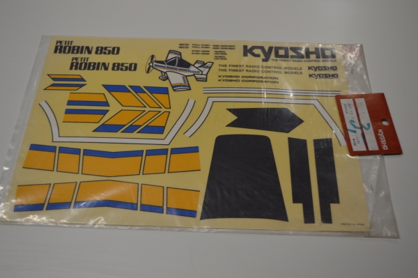 Kyosho Petit Robin 850 Dekorbogen #BR-19