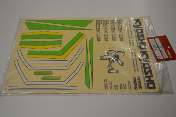 Kyosho Brezin 1200 decal sheet #BR-8