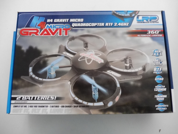 LRP H4 Micro Gravit 2.4 Ghz Quadrocopter #220700