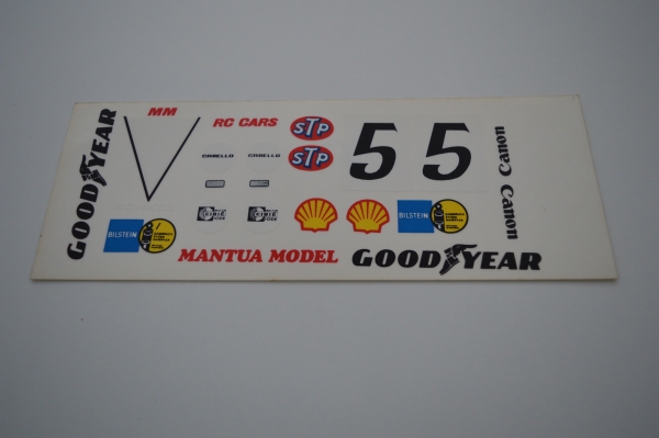 Mantua Model Decals #20063