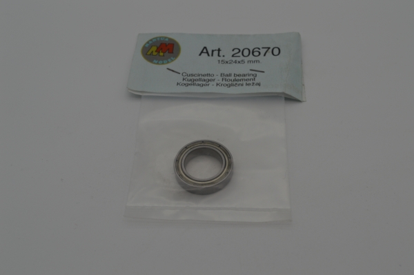 Mantua ball bearing 15x24x5 #20670