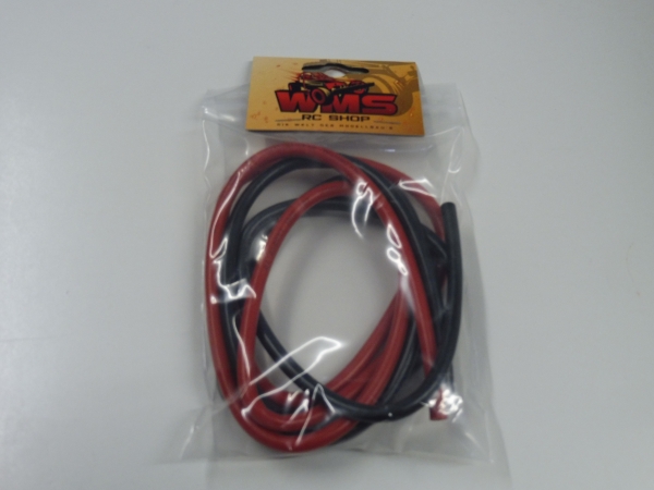 Muldental silicone stranded wire | 6mm² | Red-black | 2m | # 55063