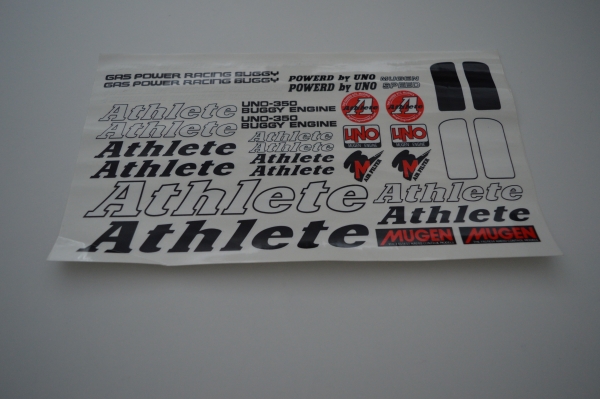 Mugen Athlete Decals #1005