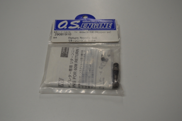 Os Max Return Needle Set 60M (91SX-Hcspec) #29081910