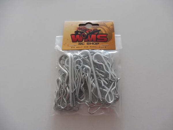 Spring clip assortment, 84 pieces.