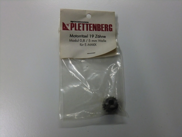 Plettenberg Ritzel 19Z , Modul 0,8 , 5mm