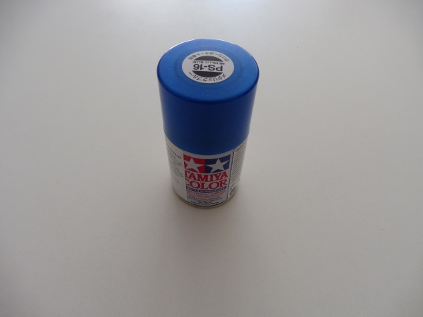 Tamiya Polycarbonat Spray PS-16 Metallic Blau #86016