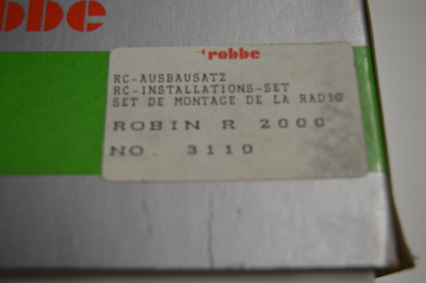 Robbe Robin R 2000 Rc Ausbausatz #3110