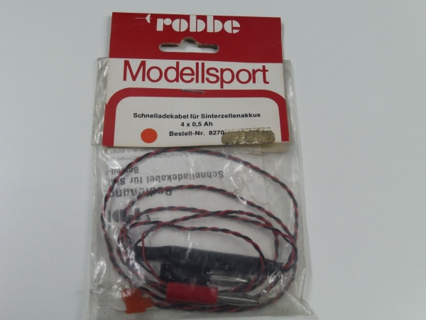 Robbe Ladekabel für Sinterzellenackkus 4x 0,5Ah #8270