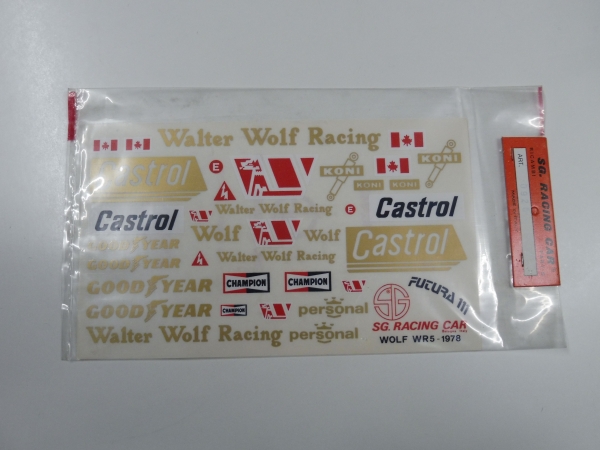 Robbe SG Wolf Racing decal sheet # 0926