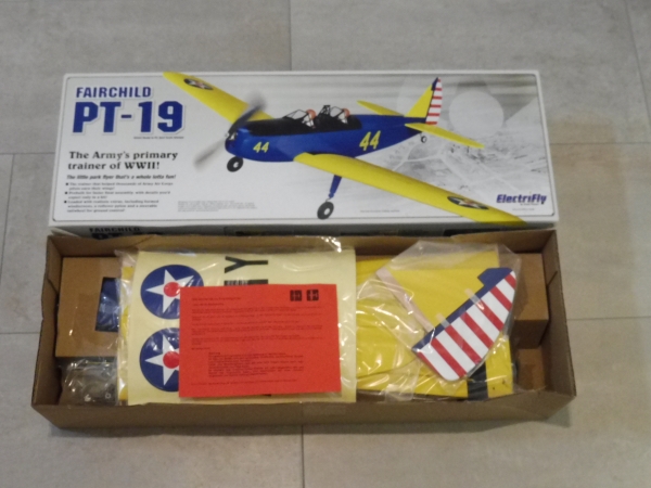 Simprop ElectriFly Fairchild PT-19 Scale EP ARF #0306924 / GPMA1149