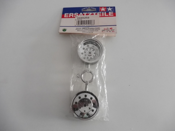 Tamiya truck double rim | Chrome design #0445258