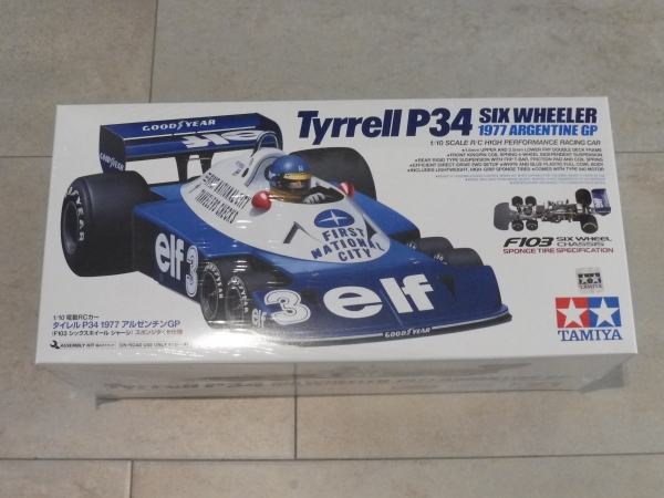 WMS RC SHOP - Tamiya Tyrrell P34 SixWheeler F103 #47486