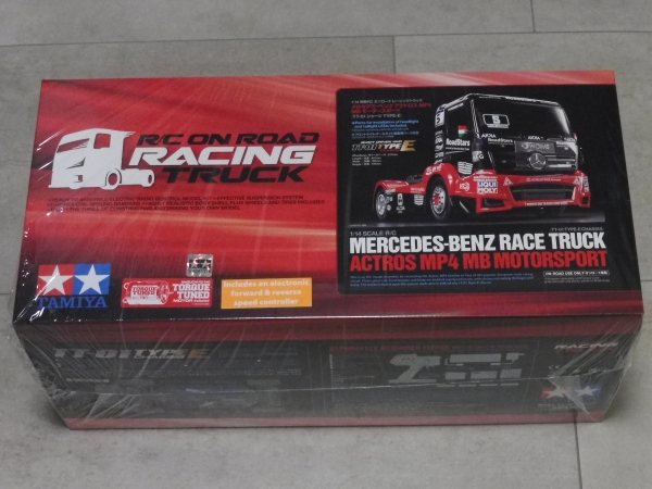 Tamiya Mercedes Benz Race Truck Actros MP4 |TT-01E #58683