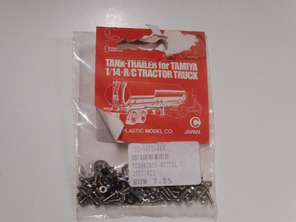 Tamiya screw bag C for tank trailer # 9465484