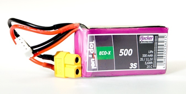 TopFuel LiPo 25C ECO-X 500mAh 3S #90500341