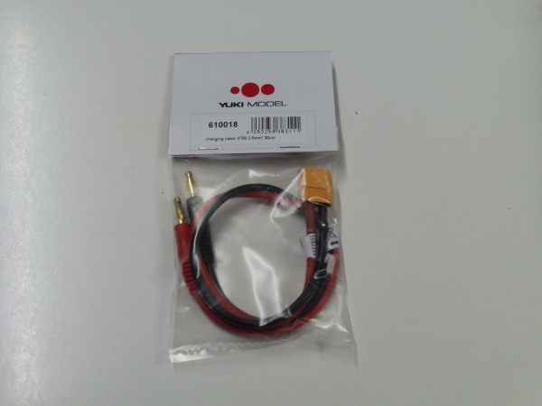 Yuki Model Charging Cable Gold Contact XT60 | 30cm | 2.5mm² # 610018