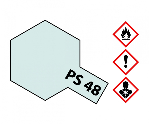 Tamiya Polycarbonate Spray PS-48 Aluminum Silver # 86048